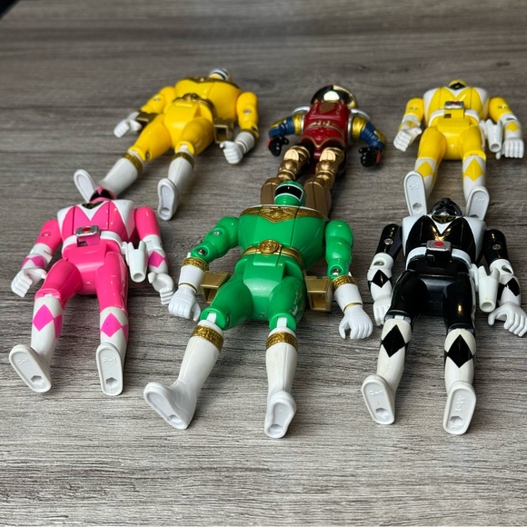 Vintage 1993-1996 Might Morphin Power Rangers Figures Alpha 5 Power Dome - Picture 5 of 16